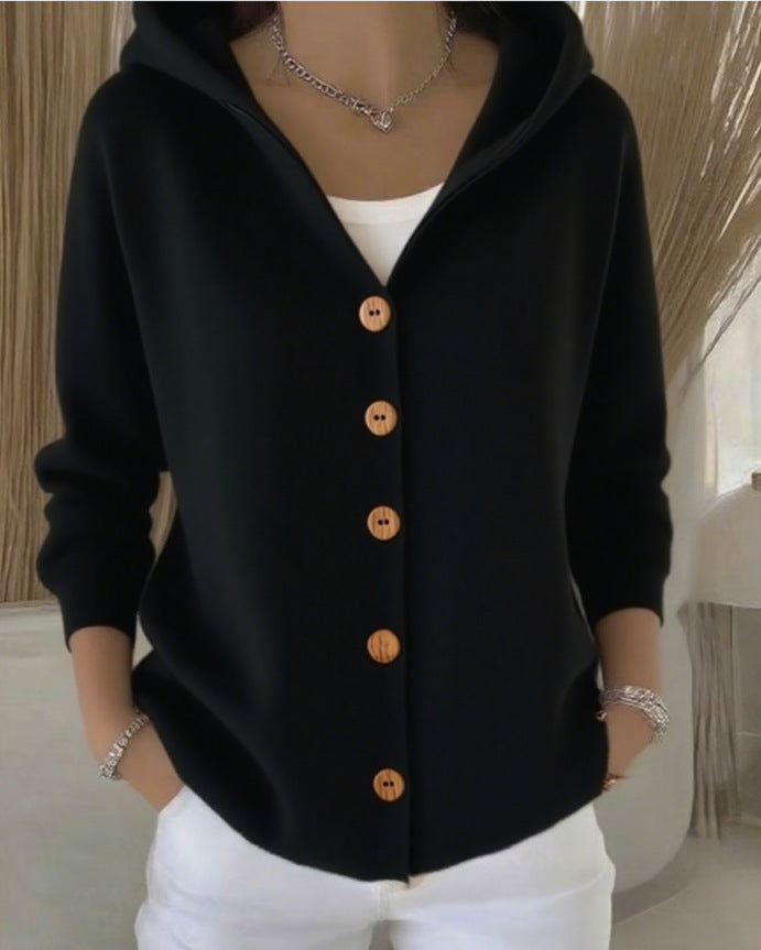 Rocío | Hooded Knit Jacket