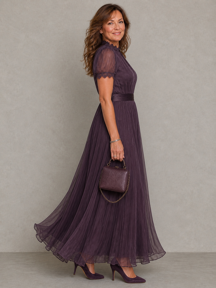 Petra | Lace Detail Maxi Dress