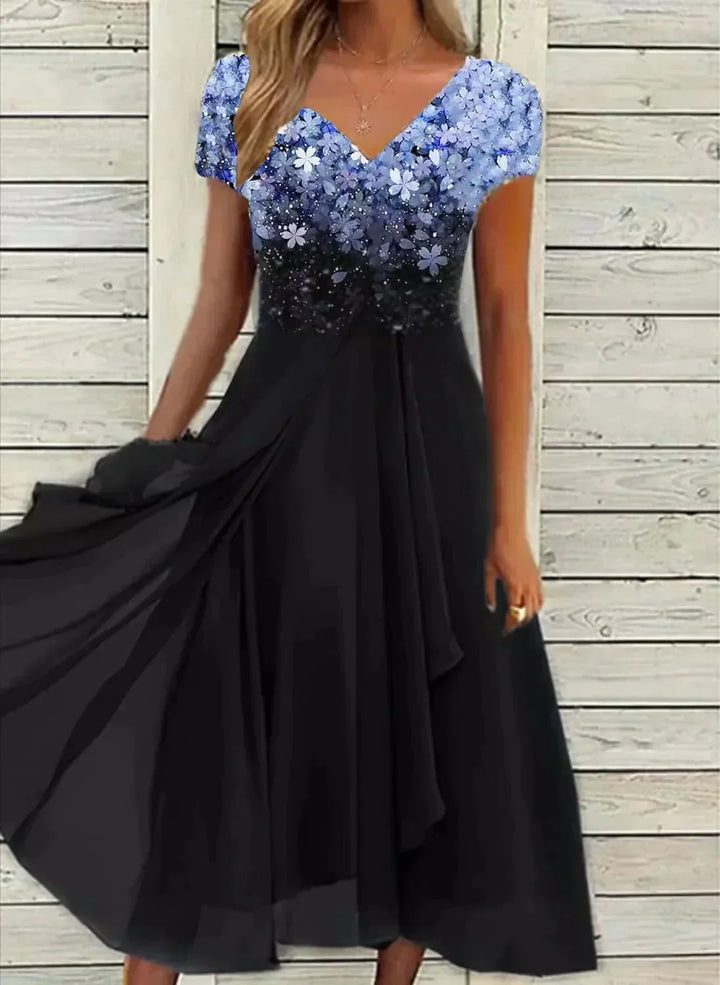 MARIA | ELEGANT TUMMY-COVERAGE CHIC DRESS