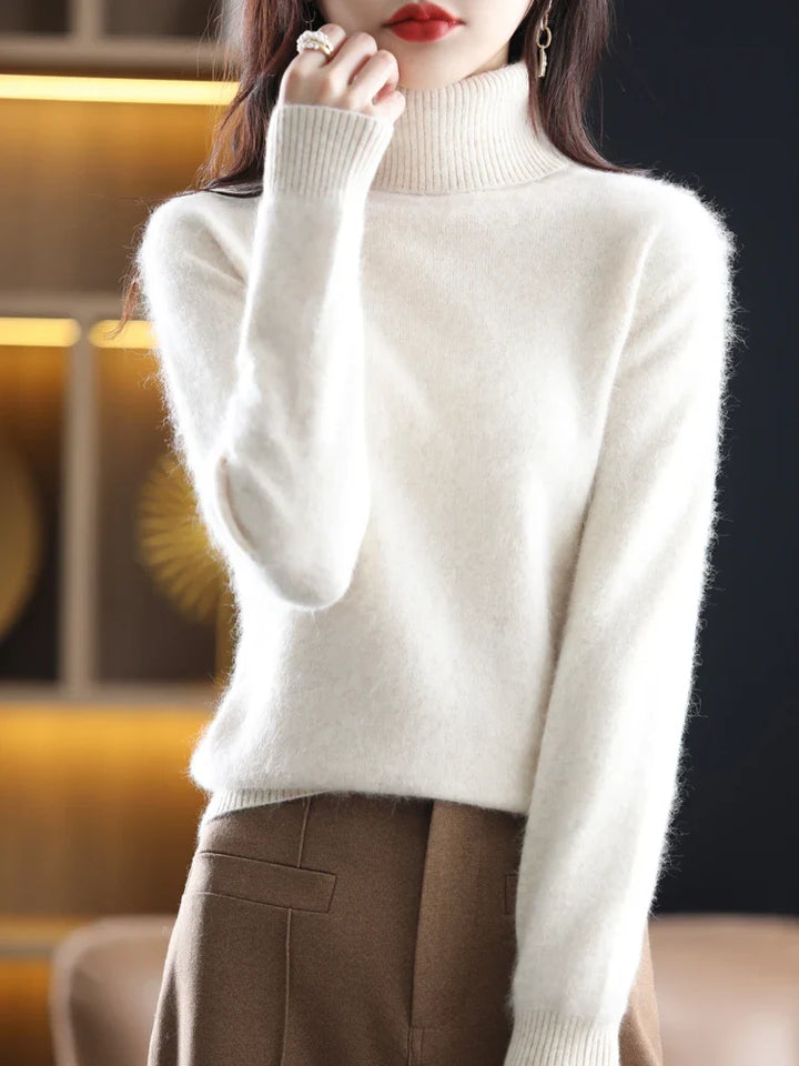 Rosalie London | Gentle Comfort Turtleneck Sweater