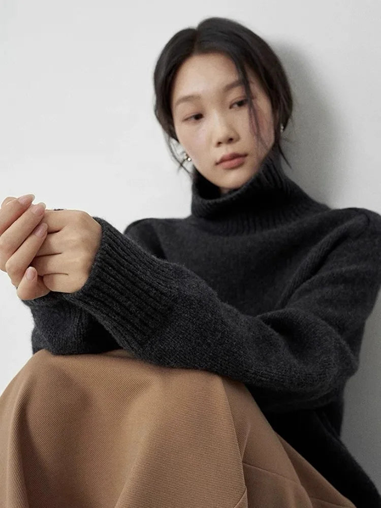 Thessara London | Relaxed Fit Cashmere Pullover