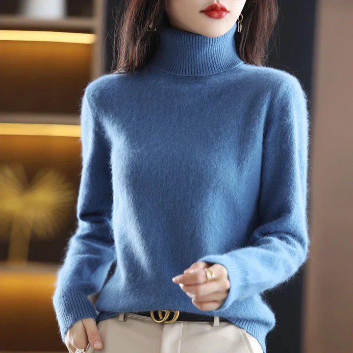 Rosalie London | Gentle Comfort Turtleneck Sweater