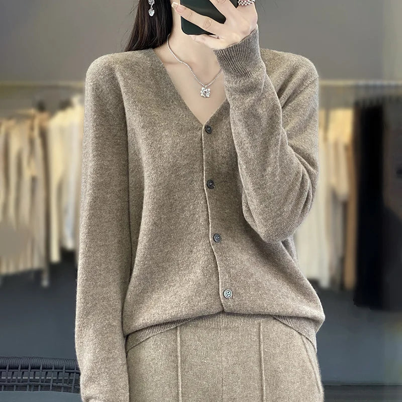 Odessia London | Heritage Cashmere Cardigan