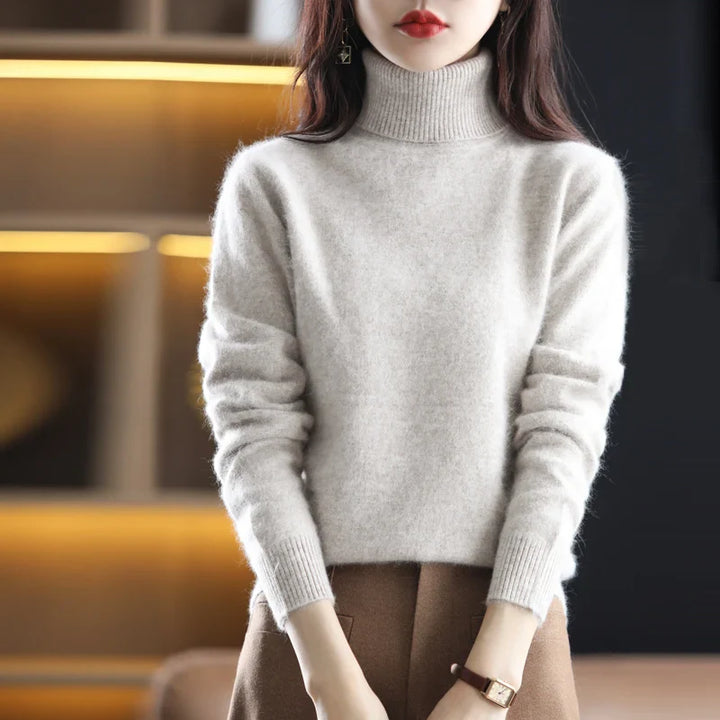 Rosalie London | Gentle Comfort Turtleneck Sweater