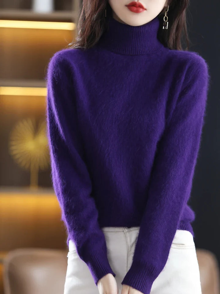 Rosalie London | Gentle Comfort Turtleneck Sweater