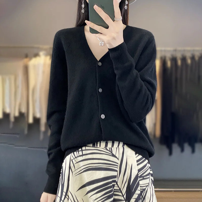 Odessia London | Heritage Cashmere Cardigan