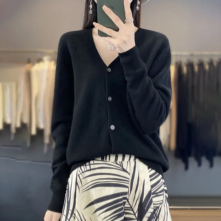 Odessia London | Heritage Cashmere Cardigan