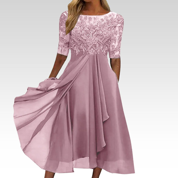 Zaria™ Lace Embroidered Dress