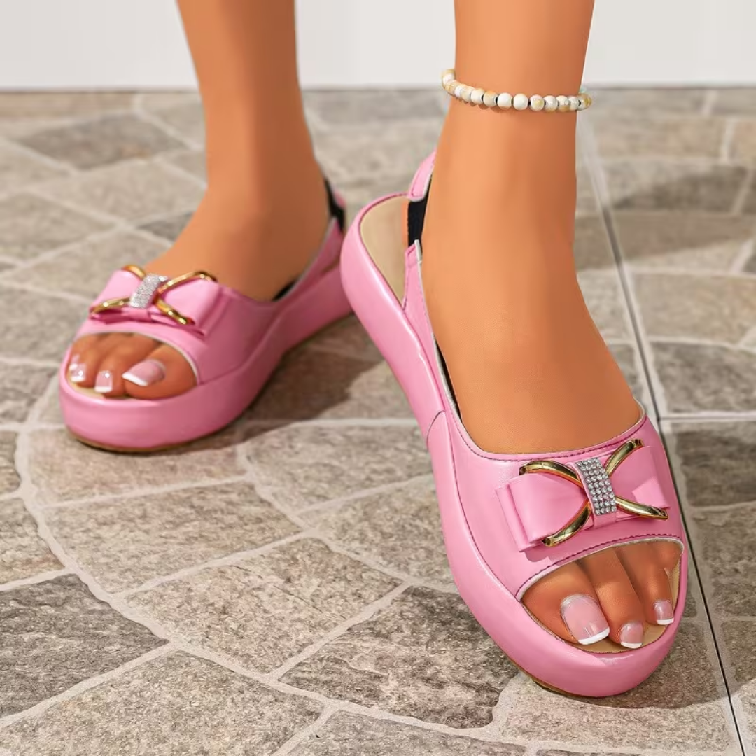 Serelle™ | Orthopedic Comfort Bow Sandals