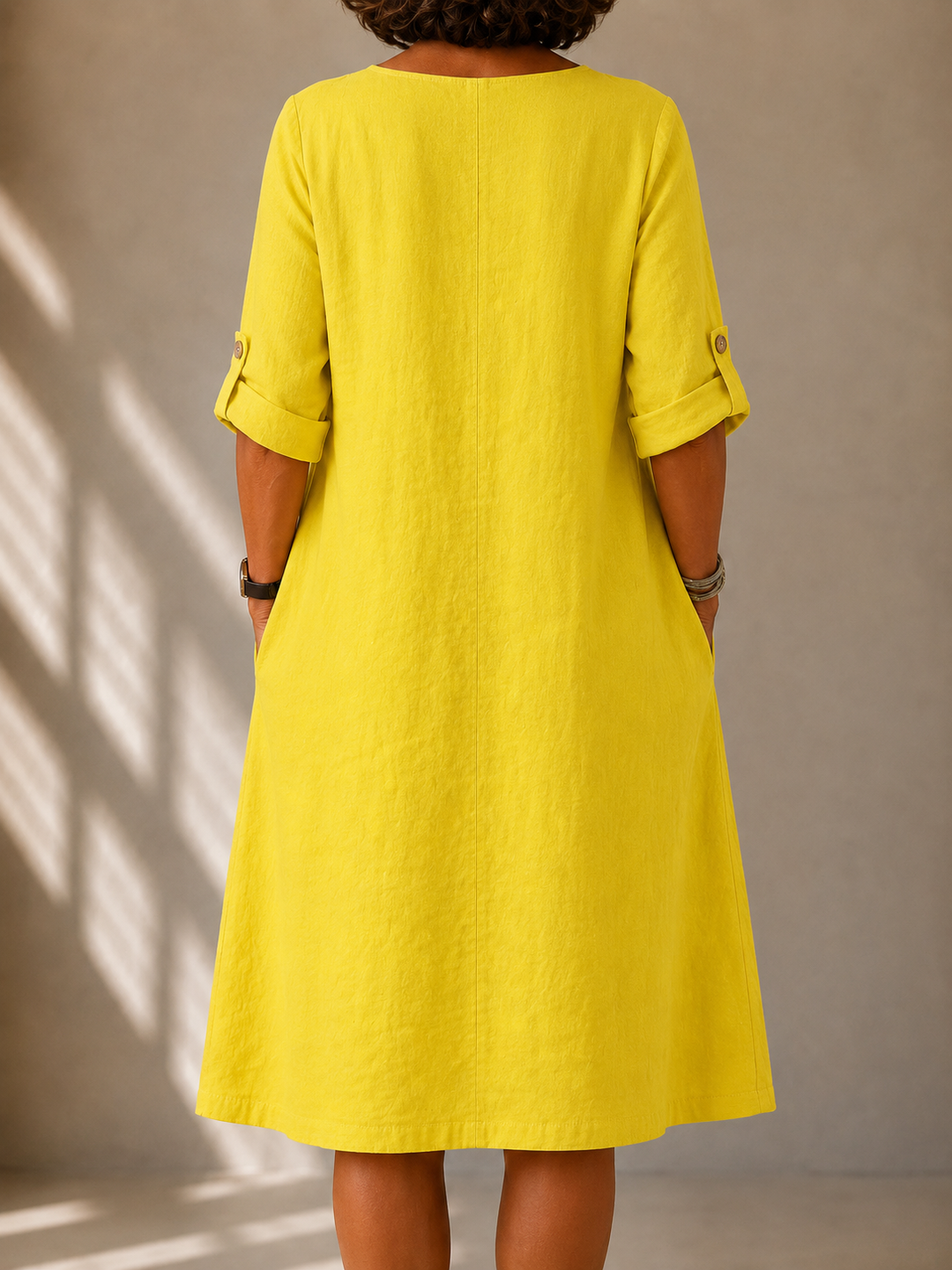 Sylvie V-Neck Flowy Dress