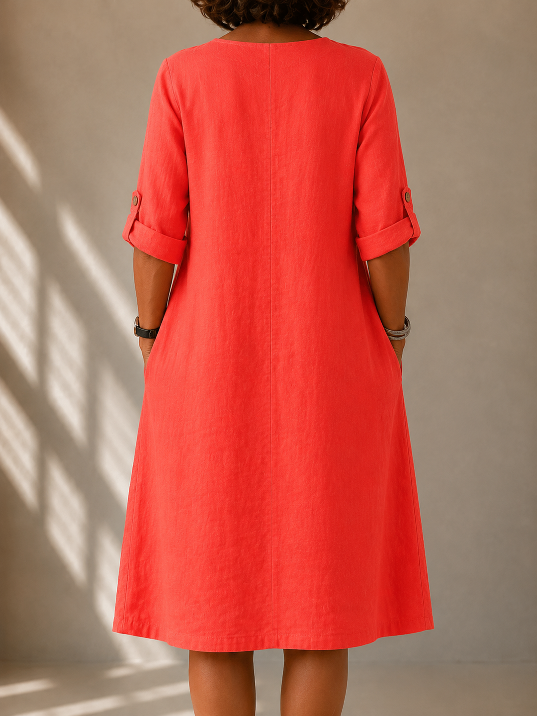 Margot Straight Cut Flowy Dress