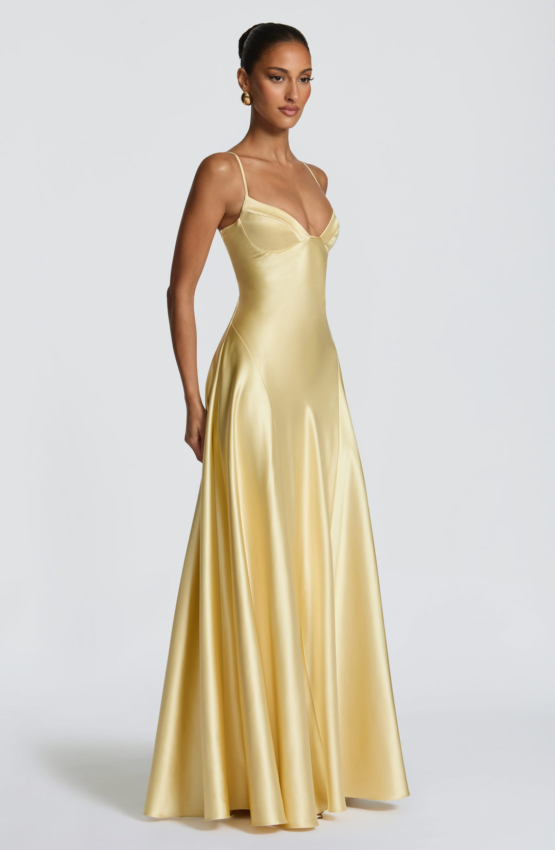 Asterin Maxi Dress - Lemon