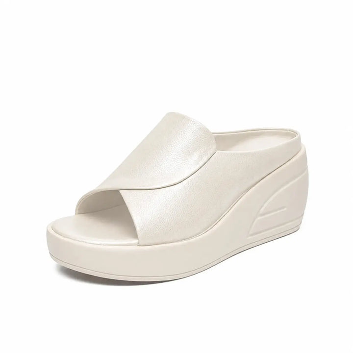 Mariette Slip-on Wedge Sandals