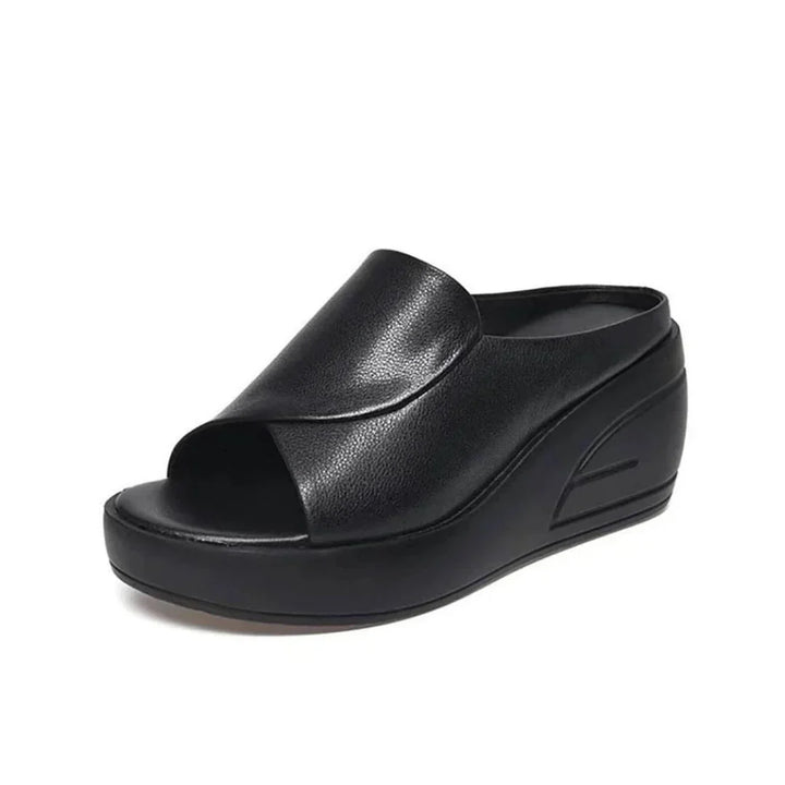 Mariette Slip-on Wedge Sandals