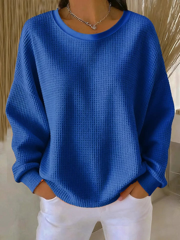Evie | Sweater with a Wide Collar