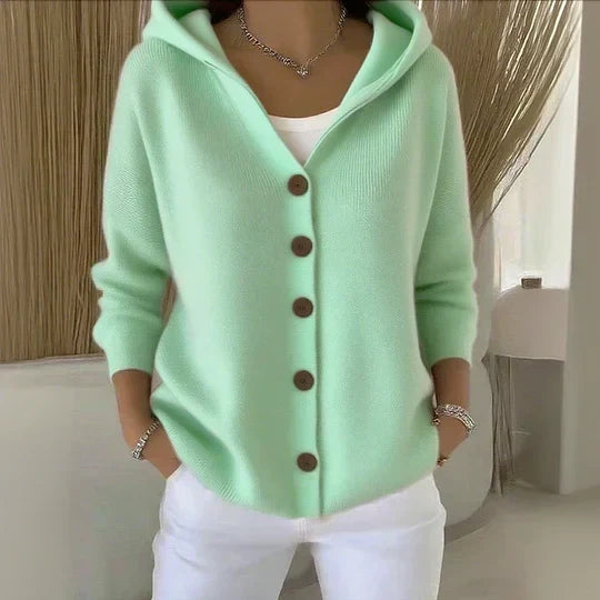 Rocío | Hooded Knit Jacket