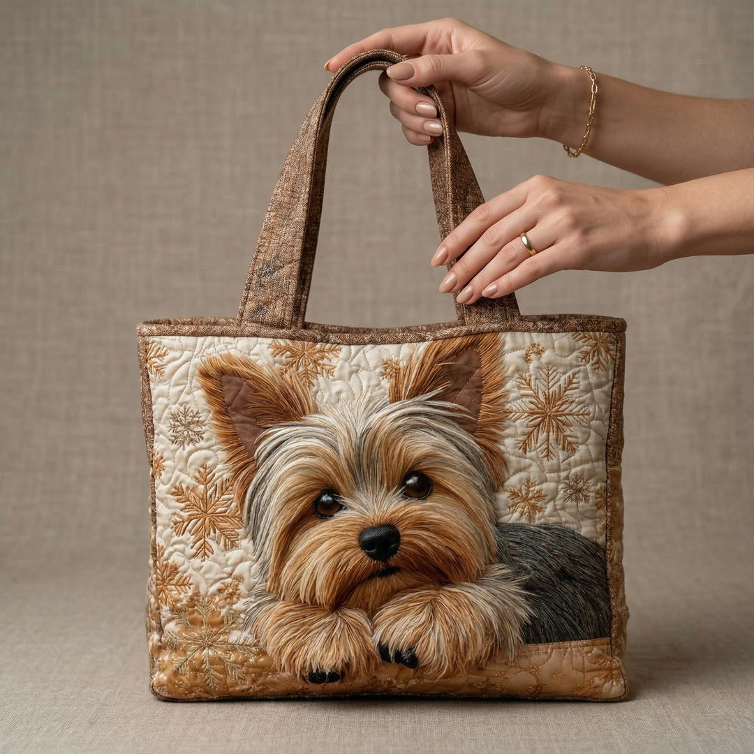 Handcrafted Bag - Adorable Yorkshire Terrier