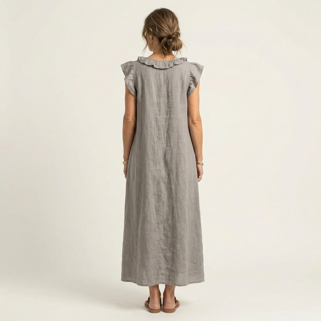 Josette | Tummy Covering V-Neck Dress