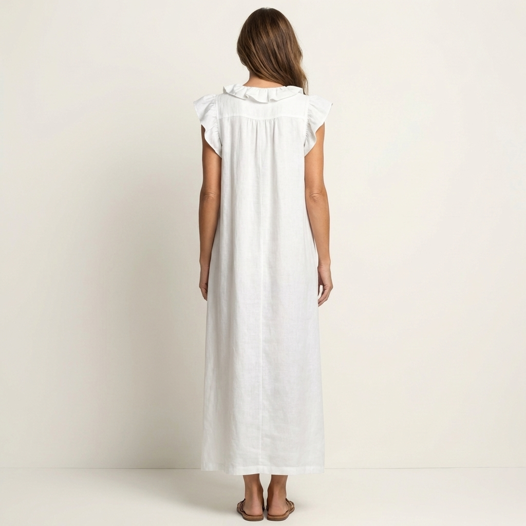 Josette | Tummy Covering V-Neck Dress