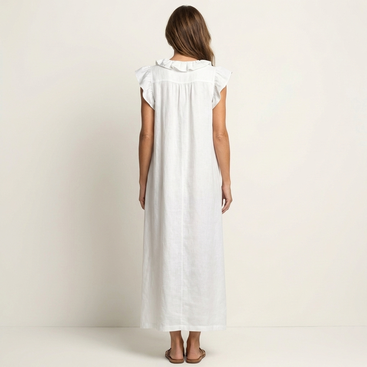 Josette | Tummy Covering V-Neck Dress