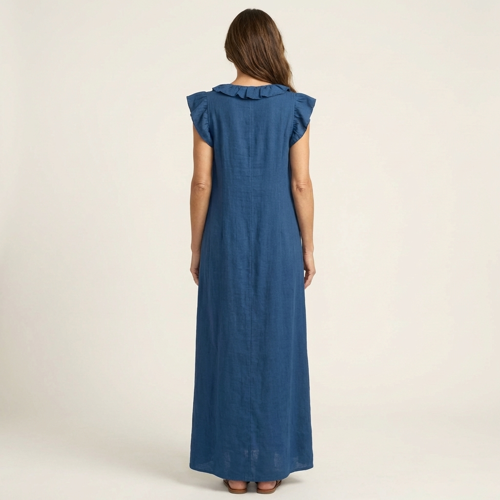 Josette | Tummy Covering V-Neck Dress