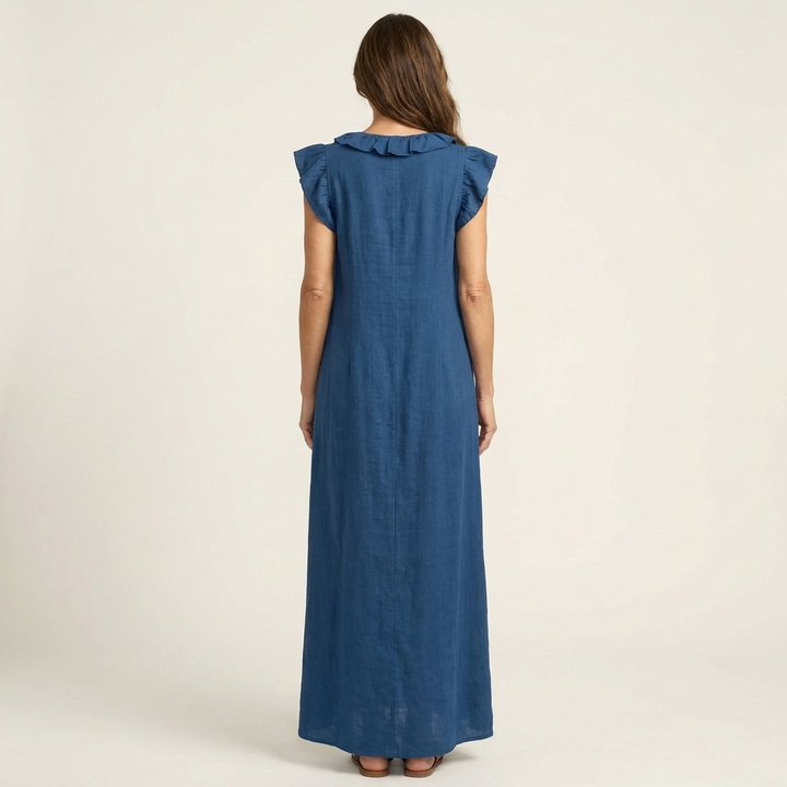 Josette | Tummy Covering V-Neck Dress