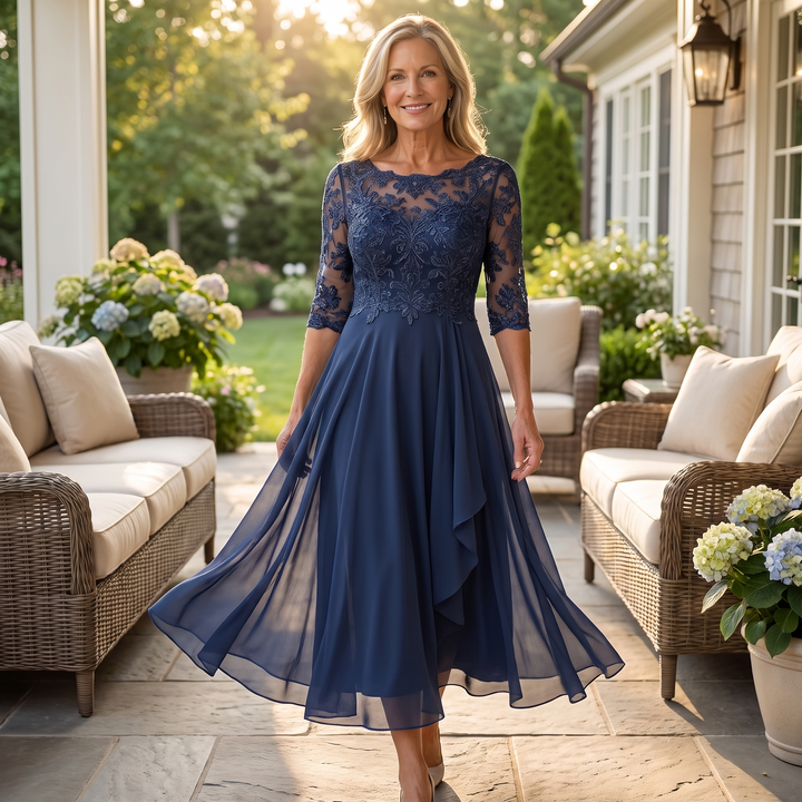 Rhonda™ | Elegant Tummy Concealing Dress
