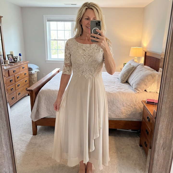 Rhonda™ | Elegant Tummy Concealing Dress