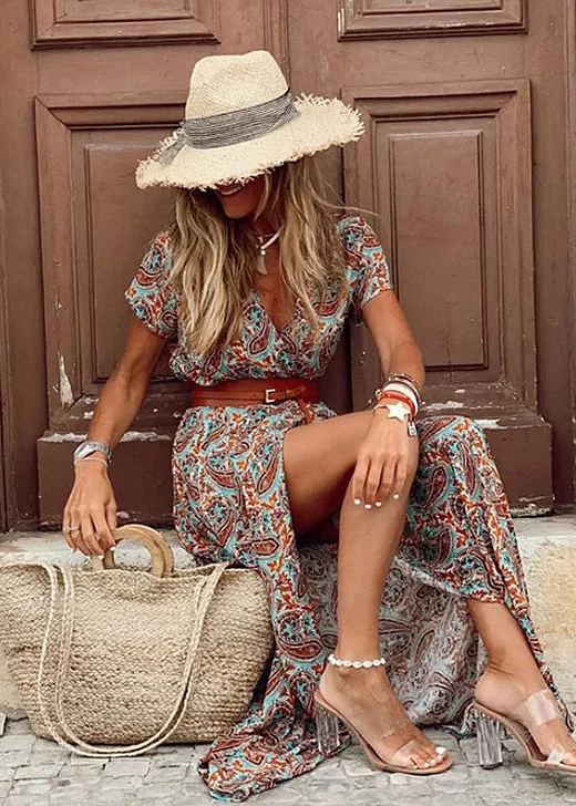 Celeste™ – Airy Stylish Boho Maxi Dress