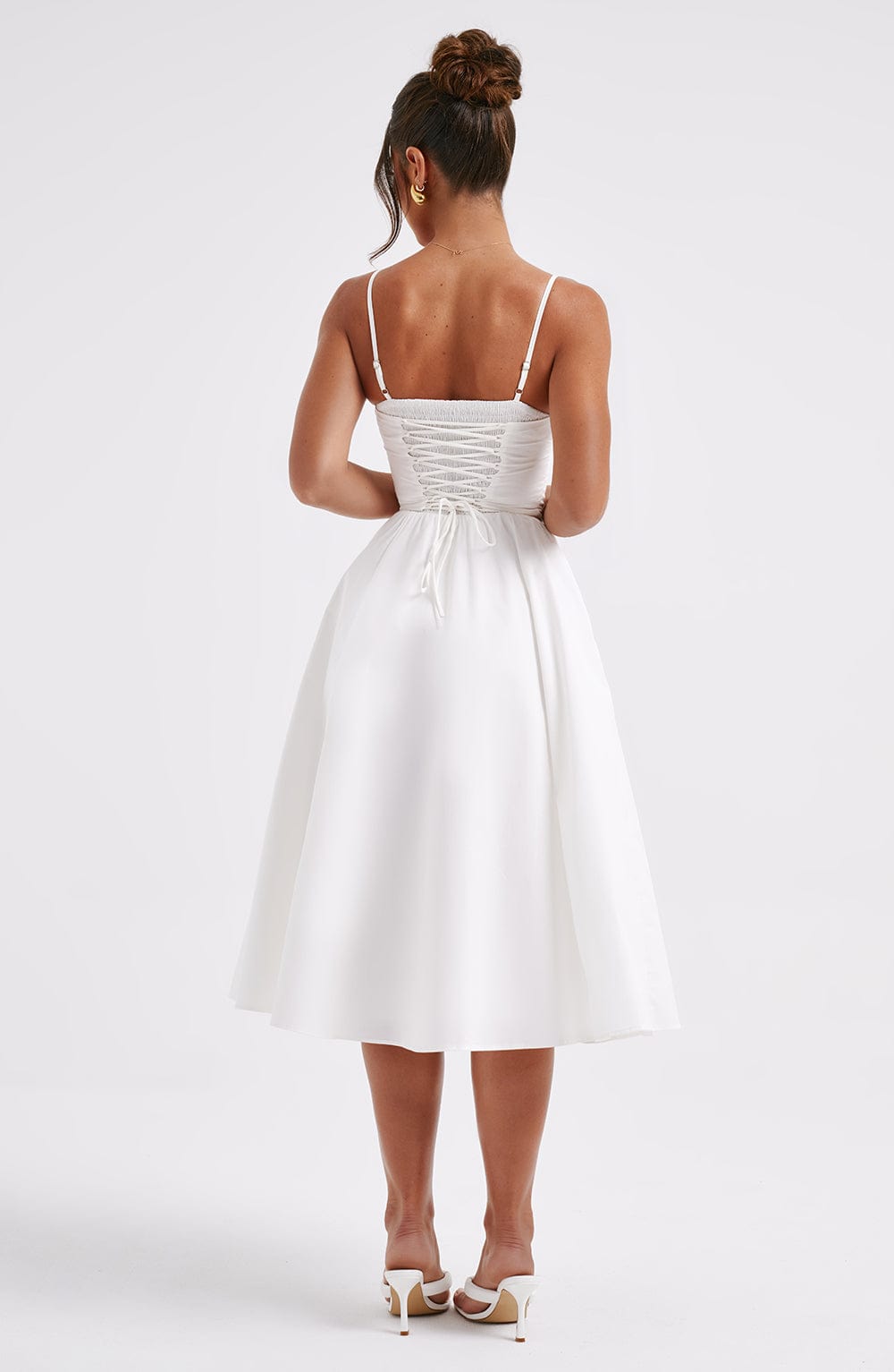 MAILEEN | Elegant Corset Style Midi Dress