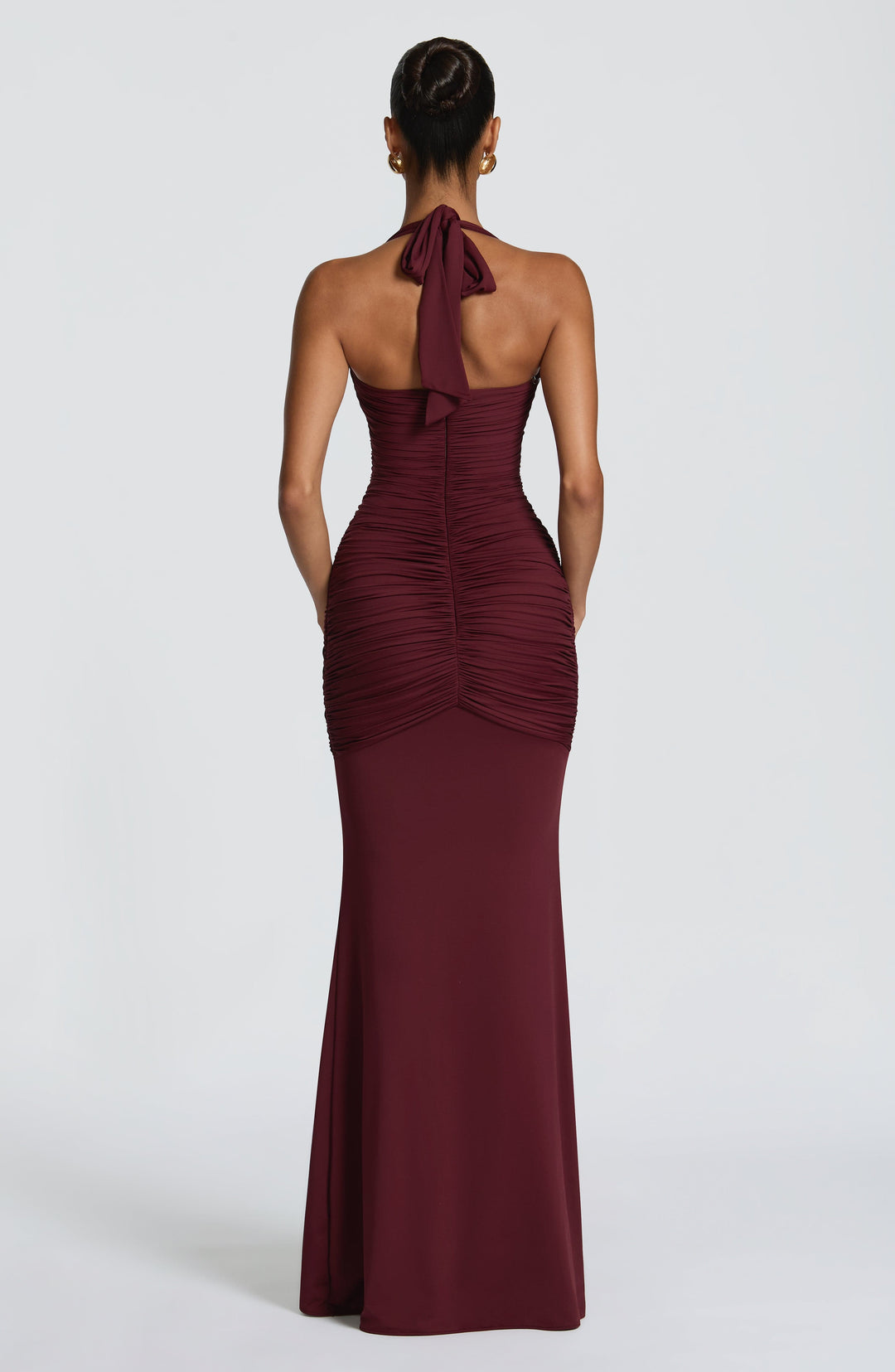 Morrigan Maxi Dress - Cherry Lacquer