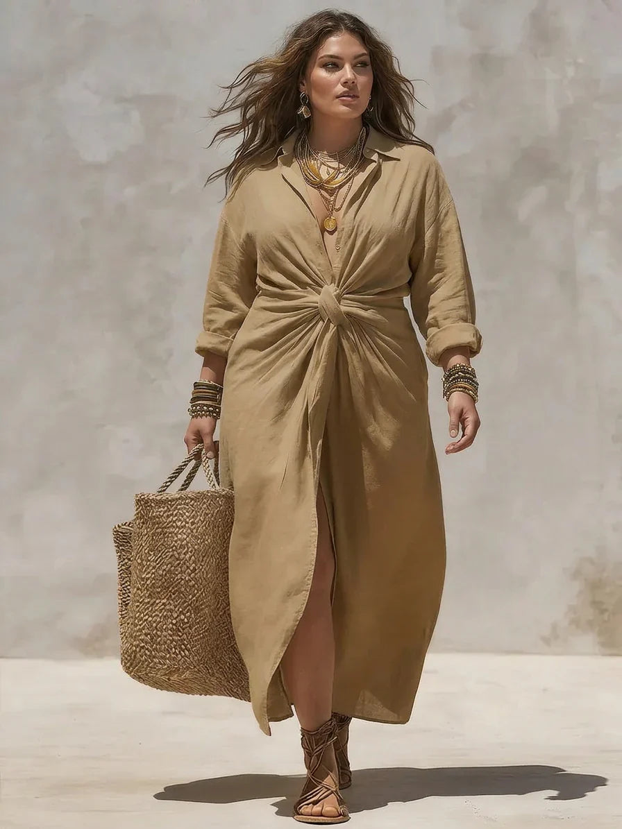 Elara | Tummy-Covering Maxi Dress