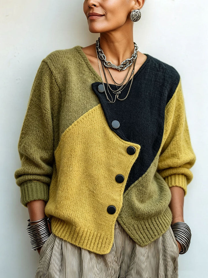 Weston™ Colour-Block Knit Sweater