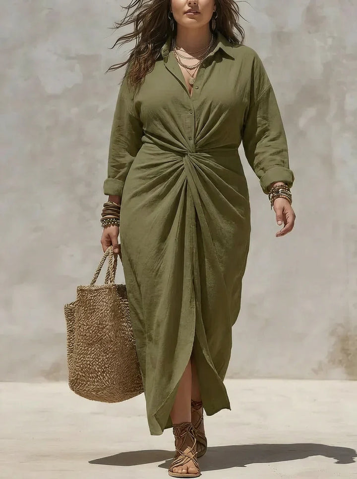 Elara | Tummy-Covering Maxi Dress