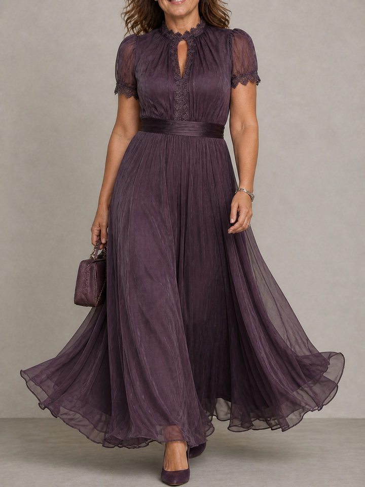 Petra | Lace Detail Maxi Dress