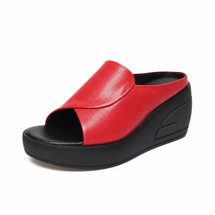 Mariette Slip-on Wedge Sandals