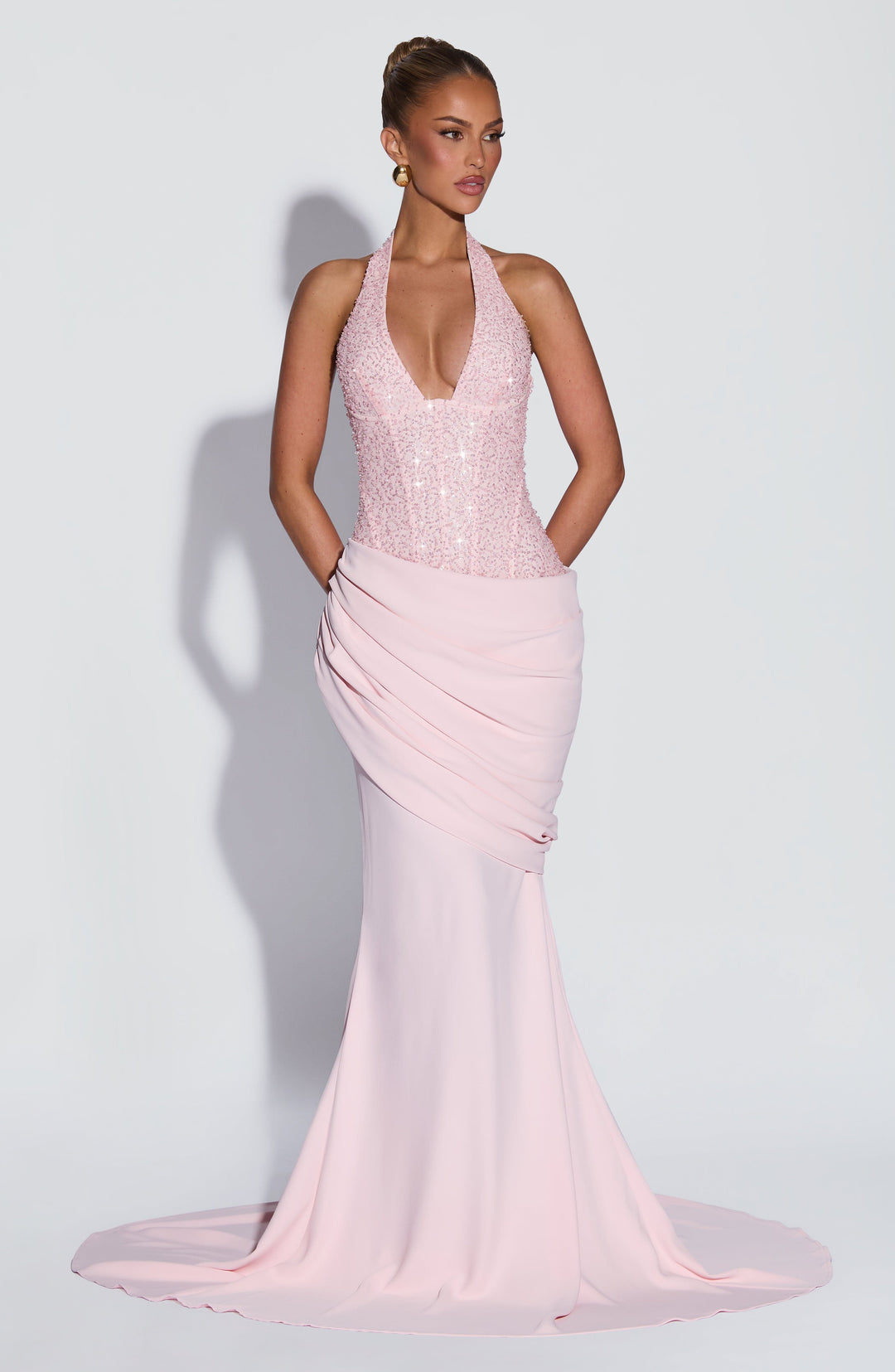 Taylor Gown - Blush