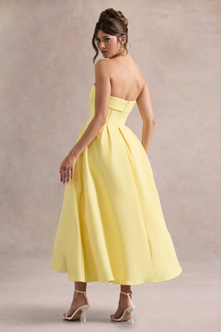ANNE | Stylish Off-Shoulder Midi Dress