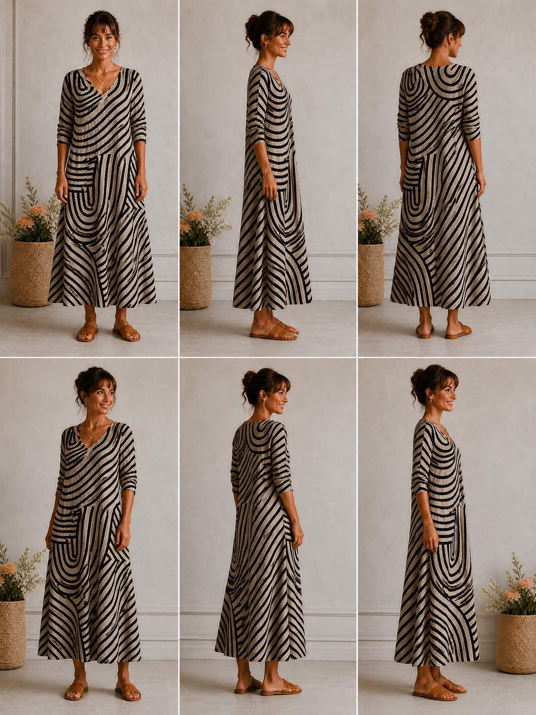 Mabel dress — back view