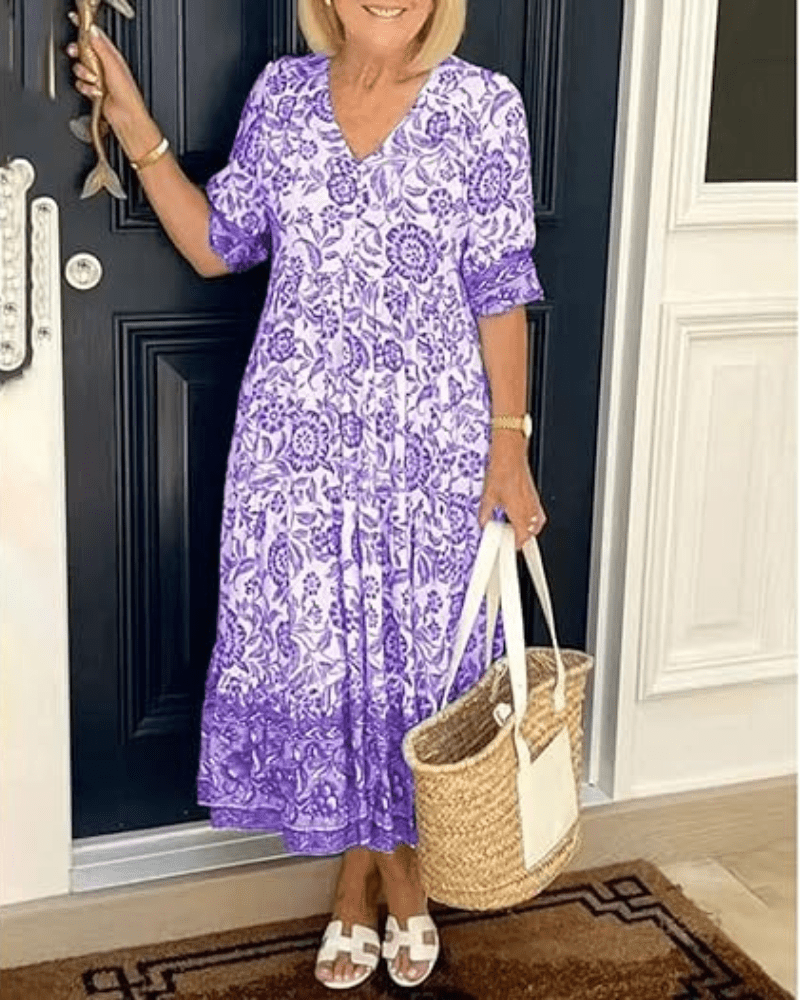 Ursula™ – Comfortable Summer Dress – Light, Feminine & Elegant